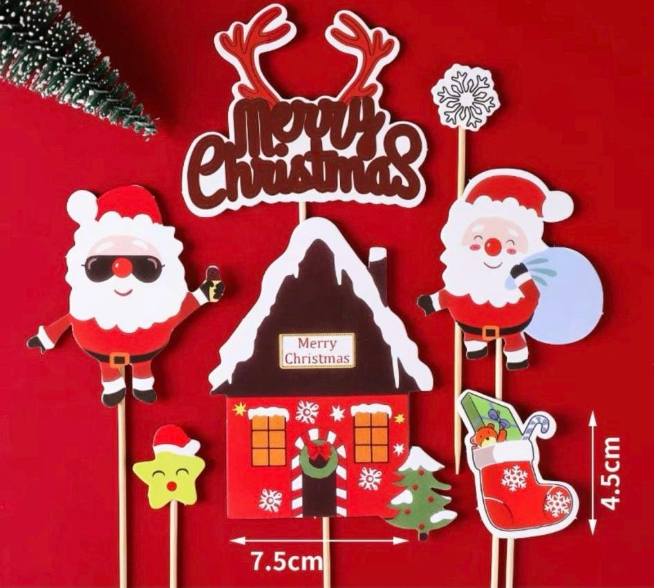 Ông già noel đeo kính đen và nhà tất (PKCG-997-289)
