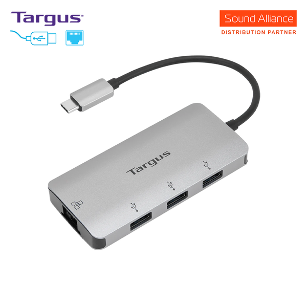  Hub chia USB-C™ ra 3 cổng USB 3.2 Gen 1 có Ethernet Targus ACA959 