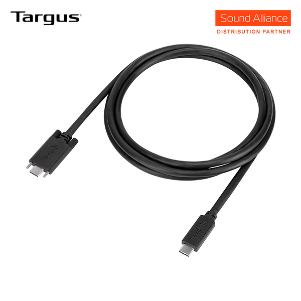  Cáp tín hiệu USB-C cấp nguồn 5A truyền data 5Gbps dài 1.8m Targus ACC1113 