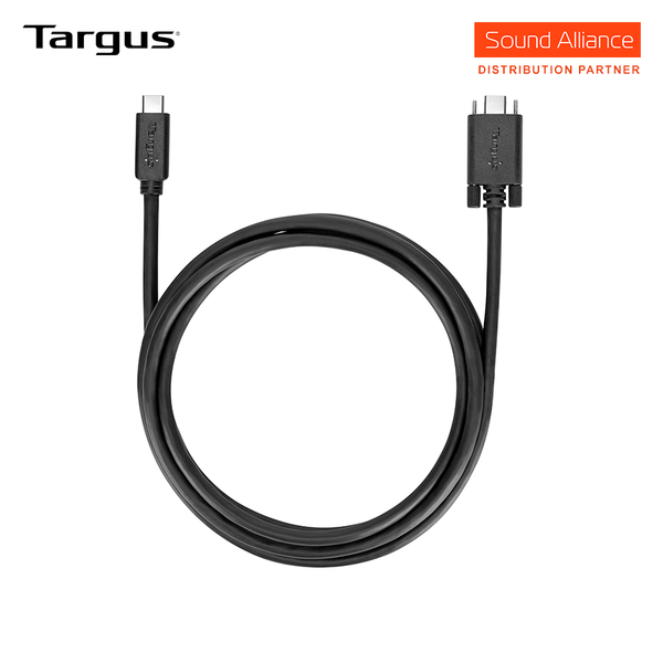  Cáp tín hiệu USB-C cấp nguồn 5A truyền data 10Gbps dài 1m Targus ACC1121 