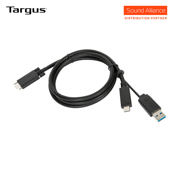  Cáp tín hiệu USB-C cấp nguồn 5A truyền data 10Gbps dài 1.8m Targus ACC1135 