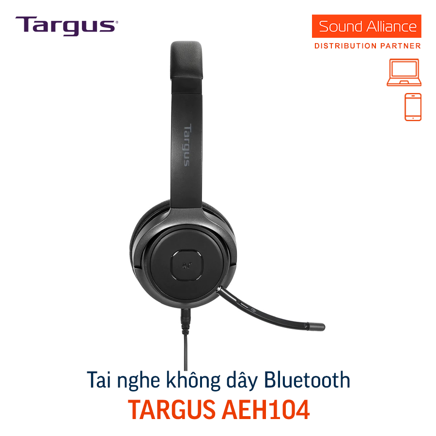  Tai nghe không dây Bluetooth hai bên tai Targus AEH104 