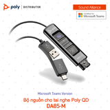  Bộ nguồn cho tai nghe tổng đài cổng Quick Disconnect Poly DA85 