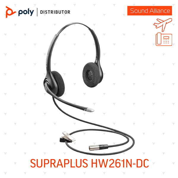  Tai nghe chuyên dụng Plantronics SupraPlus HW261N-DC 