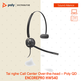  Tai nghe Call Center Poly EncorePro HW540 Series 