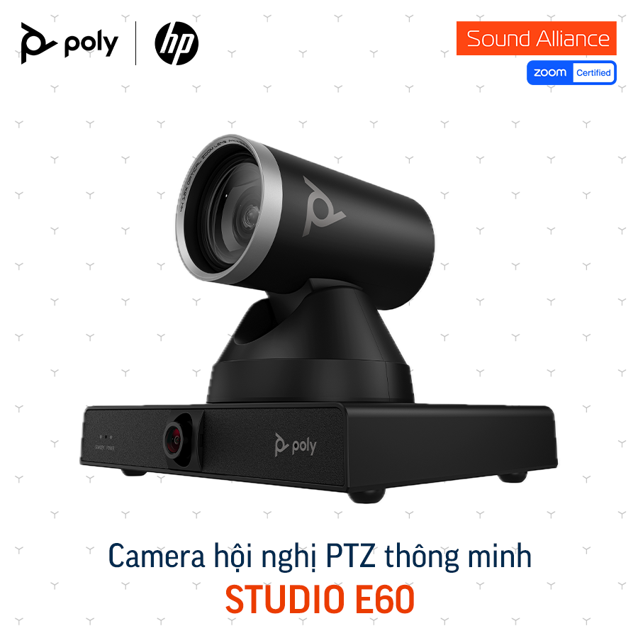 Camera Hội nghị Thông minh 4K MPTZ Poly Studio E60 
