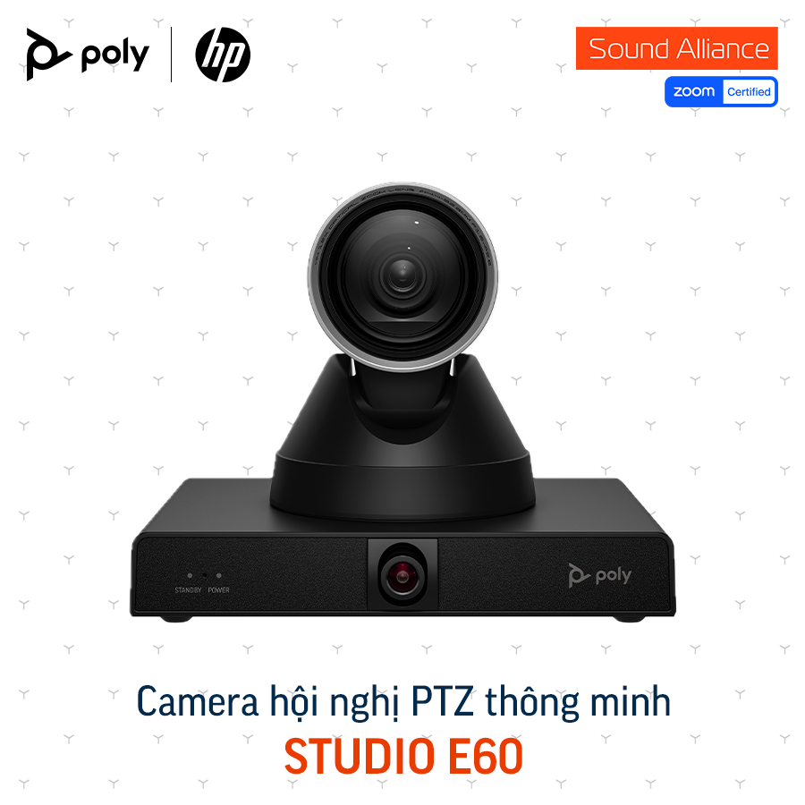  Camera Hội nghị Thông minh 4K MPTZ Poly Studio E60 