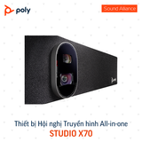  Thiết bị Hội nghị Truyền hình Poly Studio X70 và TC10 