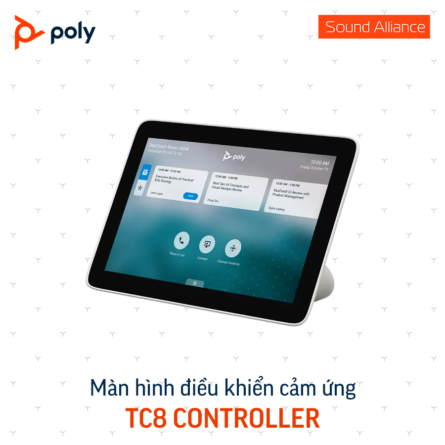  Màn hình điều khiển cảm ứng Poly TC8 