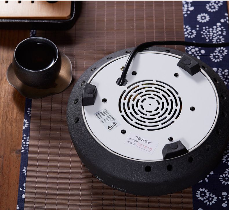 Bếp gốm điện hồng ngoại pha trà mini công suất 1200W thân bếp bằng gốm