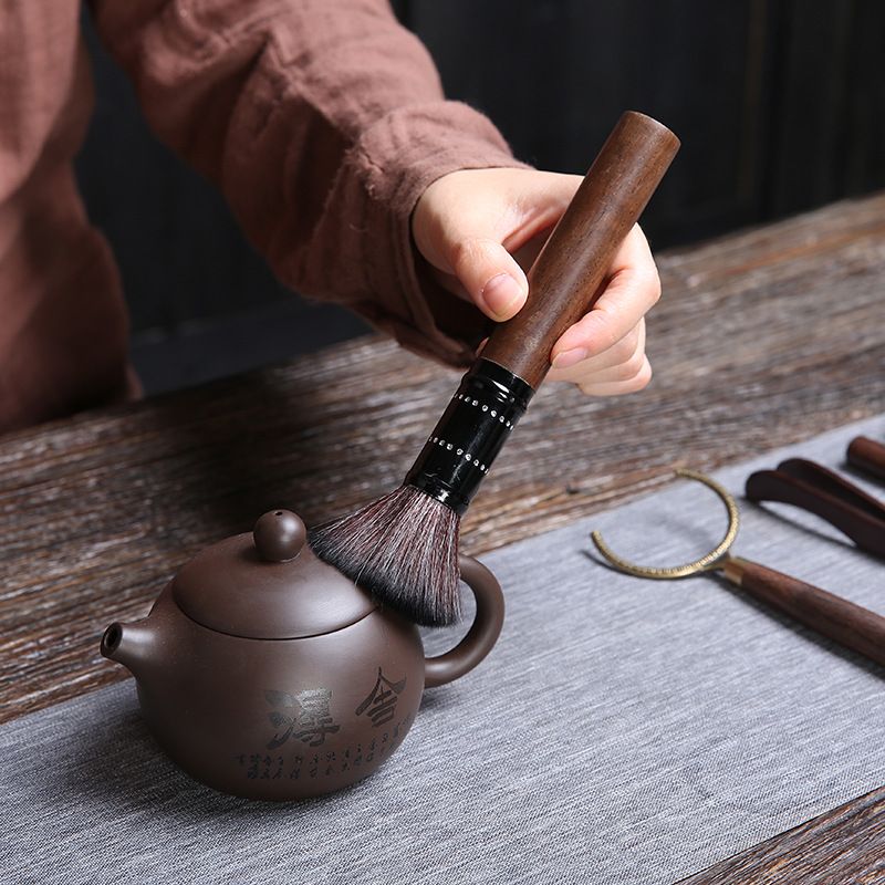 Bộ dụng cụ trà đạo 6 món cung nhãn trà cao cấp Teazen