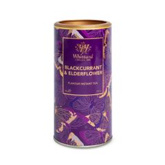 Trà Whittard Blackcurrant & Elderflower Flavour Instant Tea (Best of British), hộp giấy 450g