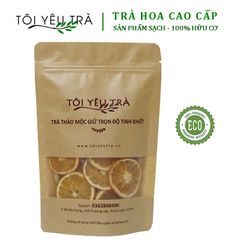 Cam Vàng Nhập Khẩu Thái Lát Sấy Khô Đóng Túi 100gr