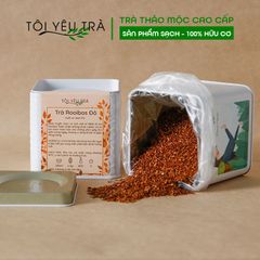 Trà Rooibos Hồng Trà Nam Phi Nhập Khẩu Lon Thiếc Đẹp