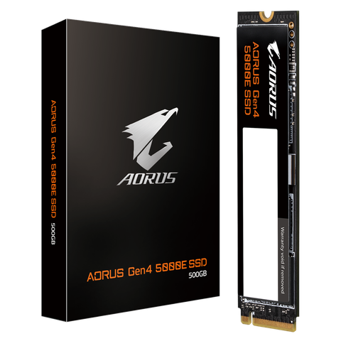  Ổ cứng SSD GIGABYTE AORUS Gen4 5000E 500GB AG450E500G-G (M2 2280 NVMe gen4x4) 