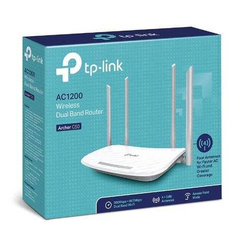  Thiết bị mạng Router Wifi TP-LINK Archer C50 