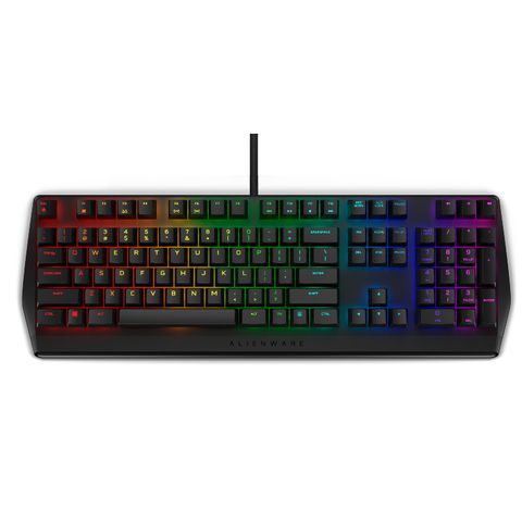  Bàn phím cơ Dell Gaming Alienware RGB AW410K (Có dây - Kết nối USB) 