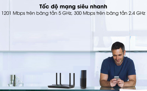  Thiết bị mạng TP-LINK Router Wifi Chuẩn Wifi 6 AX1500 Archer AX10 