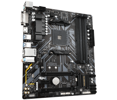  Mainboard Gigabyte B450M DS3H V2 (rev. 1.x) (AMD B450) 