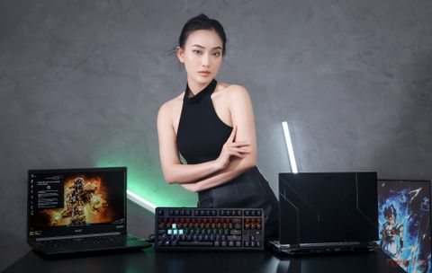  Bàn phím cơ Acer Gaming Predator PKB010 Aethon TKL 301 (Có dây - Kết nối USB) 