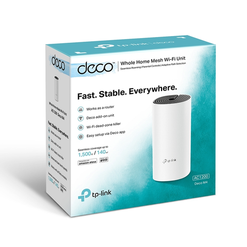  Thiết bị mạng Bộ phát WiFi Mesh TP-Link Deco M4 AC1200 