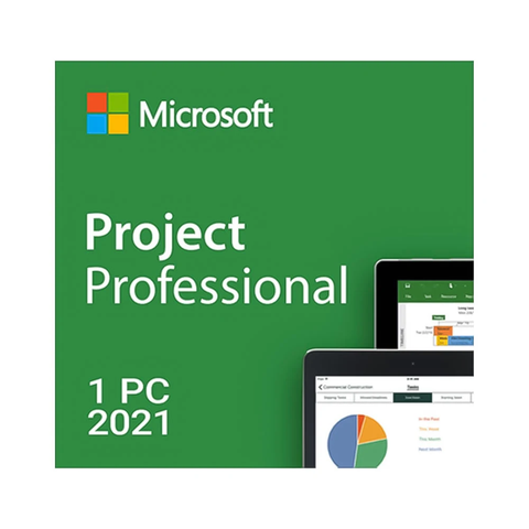  Phần mềm Microsoft Project Professional 2021 Win H30-05939 (All Lng PK Lic Online DwnLd C2R NR) 