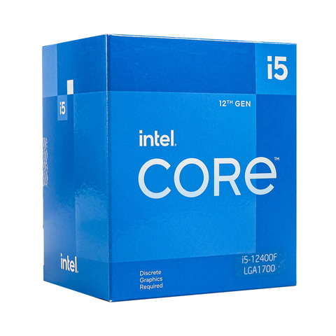  CPU Intel Core i5-12400F (2.5Ghz up to 4.4GHz, 6 nhân 12 luồng, 18MB Cache) - Socket FCLGA1700 