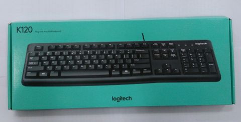  Bàn phím máy tính Logitech K120 (Có dây - Kết nối USB) 