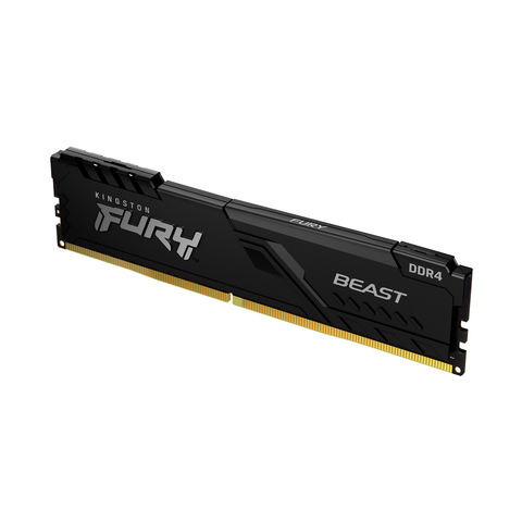  Ram Desktop/PC Kingston DDR4 3200MHz 8GB Fury Beast Black (KF432C16BB/8) 