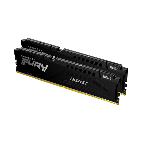  Ram Desktop/PC Kingston DDR5 6000MHz 32GB (2x16GB) Fury Beast (KF560C40BBK2-32) 