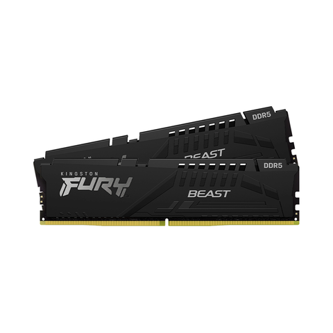  Ram Desktop/PC Kingston DDR5 6000MHz 32GB (2x16GB) Fury Beast (KF560C40BBK2-32) 