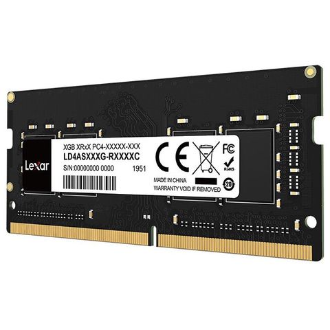  Ram Laptop Lexar DDR4 2666MHz 4GB (Đen) 