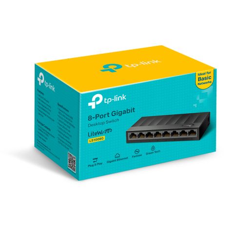  Thiết bị mạng Switch TP-LINK LS1008G (8 Cổng) 