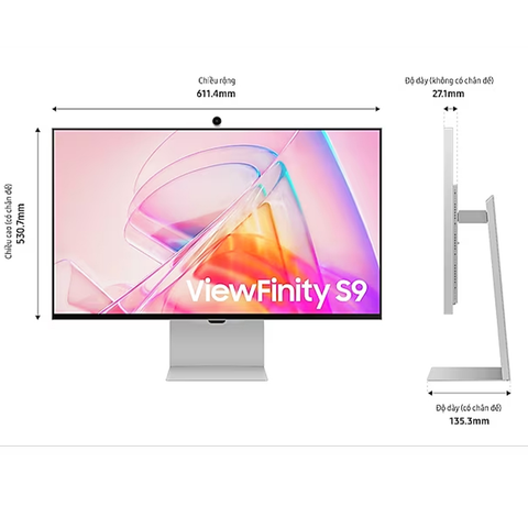  Màn hình máy tính LCD SAMSUNG ViewFinity S9 5K LS27C900PAEXXV 27