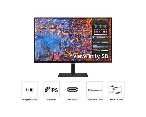  Màn hình máy tính LCD SAMSUNG Viewfinity S8 LS32B800PXEXXV 32