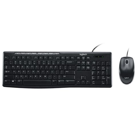  Combo Bàn Phím + Chuột LOGITECH MK200 (Có dây - Kết nối USB) 