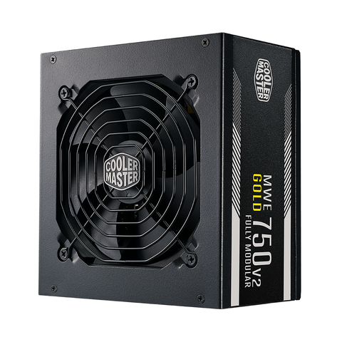  Nguồn máy tính Cooler Master MWE Gold 750 80 Plus Gold - Full Modular (750W) 