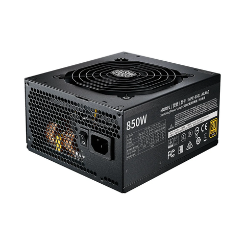  Nguồn máy tính Cooler Master MWE Gold 850 80 Plus Gold - Full Modular (850W) 