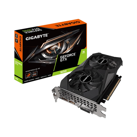  Card màn hình Gigabyte GeForce GTX 1650 D6 WINDFORCE OC 4GB GDDR6 GV-N1656WF2OC-4GD 