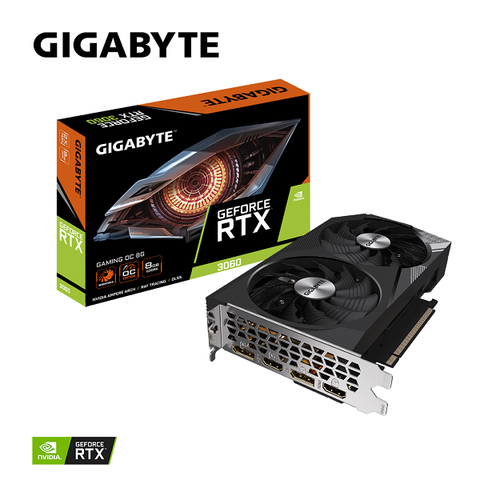  Card màn hình Gigabyte GeForce RTX 3060 GAMING OC 8GB (N3060GAMING OC-8GD) 