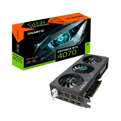  Card màn hình Gigabyte GeForce RTX 4070 EAGLE OC 12GB GDDR6X (N4070EAGLE OC-12GD) 