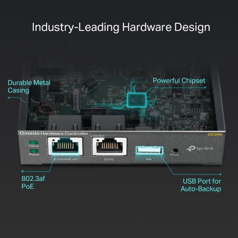 Thiết bị mạng TP-LINK Thiết Bị Quản Lý Tập Trung Omada Hardware Controller OC200 