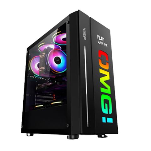  Thùng máy tính | Case VSP LED Gaming OMG-II (Black) 