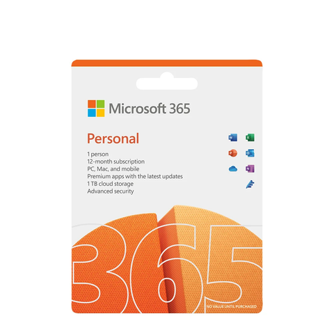  Phần mềm Microsoft 365 Personal QQ2-00003 (AllLng Sub PKLic 1YR Online APAC EM C2R NR) 