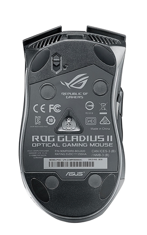  Chuột máy tính Gaming ASUS ROG GLADIUS II (Đen) 