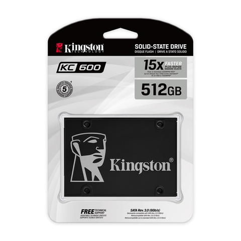  Ổ cứng SSD Kingston 512GB KC600 SKC600/512G (Sata 3 2.5