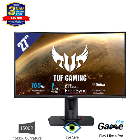  Màn hình máy tính Cong TUF GAMING LCD ASUS VG27VQ 27