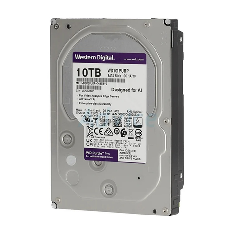  Ổ cứng HDD WD Purple Pro 10TB WD101PURP (3.5