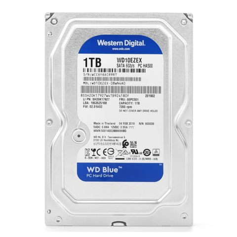  Ổ cứng HDD Western Digital Blue 1TB WD10EZEX (3.5