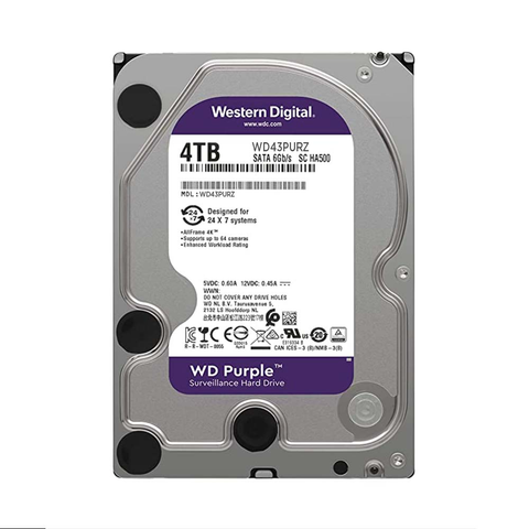  Ổ cứng HDD WD Purple 4TB WD43PURZ (3.5